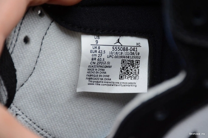 Black Royal 555088-041 Air Retro Game Jordan High 1 1224